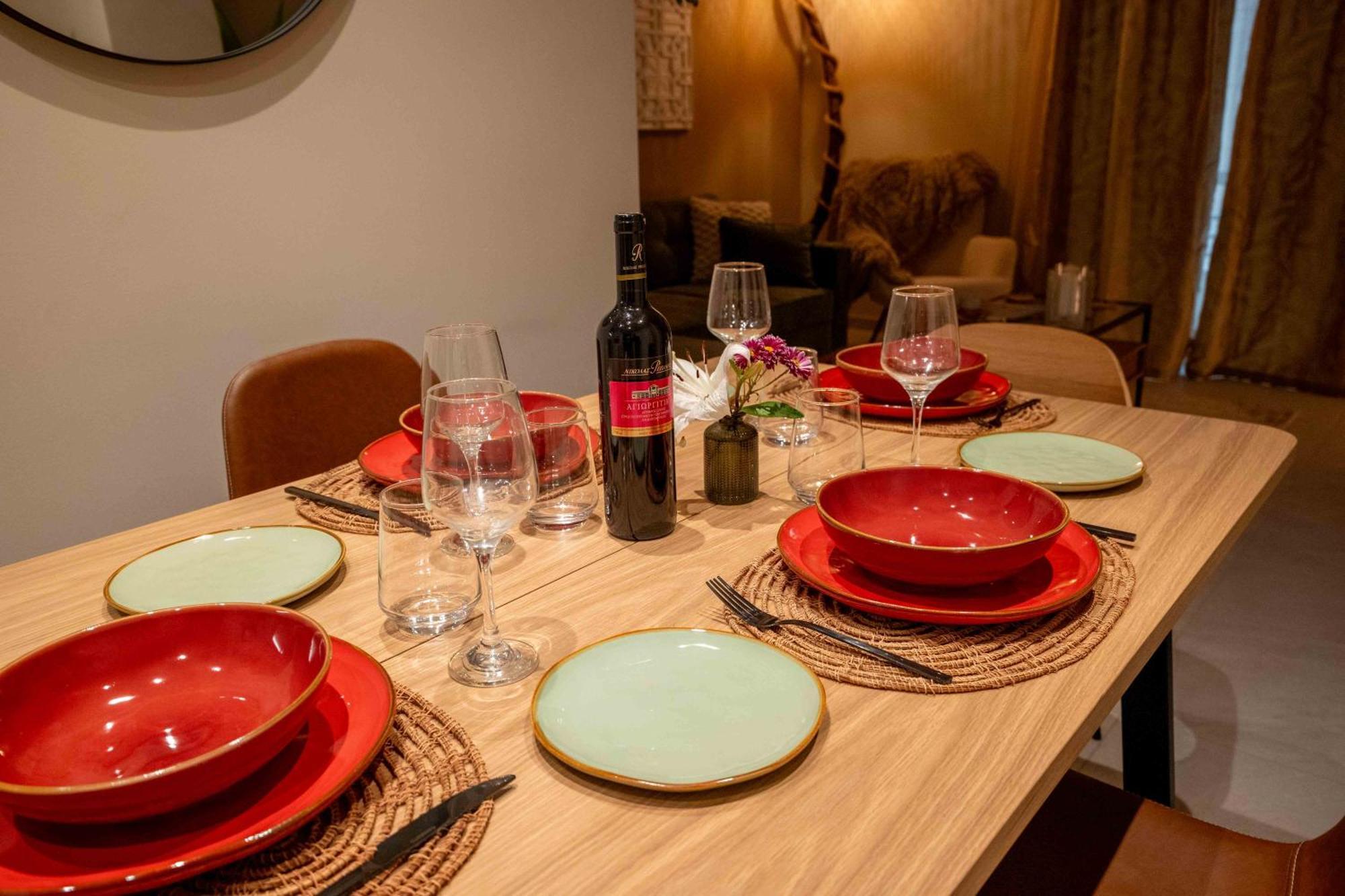 Cozy Appartement Athene Buitenkant foto